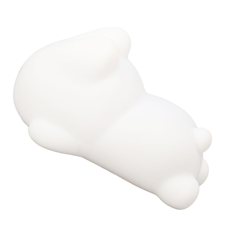 Cute Rabbit Night Light High Sensitivity Bunny Lamp Silicone Dimmable