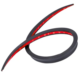 CHASO Rear Spoiler, Hood Spoiler, General Purpose Rear Spoiler, Cars, Light Vehicles, Trucks, Aero Mall, Double-Sided Tape, 3.9 ft (1.5 m), Carbon Style