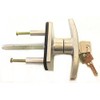 Silver Long Spigots 35mm NEW GARAGE DOOR SPARES, PARTS, HENDERSON MERLIN, DORIC, KING, T BAR LOCK HANDLE
