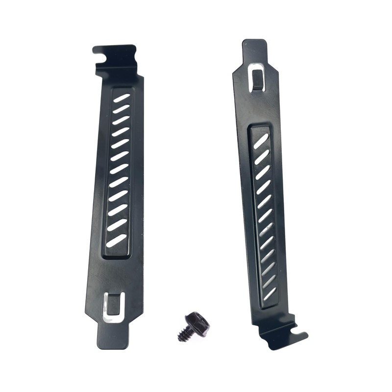 10PCS Black PCI Slot Covers,Dust Filter Bracket Expansion Blanking Plate