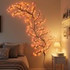 NXUEBDU 7.5ft Pink Cherry Blossom Tree Light, 144 LEDs USB