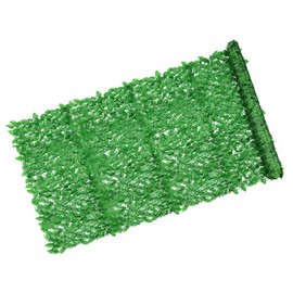 Coarbor 4 Packs 39"x117" Artificial Ivy Privacy Fence Screen Faux Laurel Leaves Hedge Panels Wall Decorative for Backyard Deck Patio Balcony Garden(Laurel Leaves Light Green)