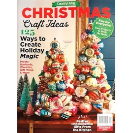 Country Living Christmas Craft Ideas Magazine Issue 09 Year 2023