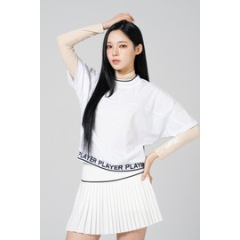 Women's golf anorak windbreaker golf wear short sleeve belly fat cover / 여성 골프 아노락 바람막이 골프웨어 반팔 뱃살커버