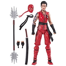 GI JOE Classified Series #124, Kim Jinx Arashikage, Collectible 6 Inch Ninja Action Figure with 7 Accessories