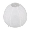 Lantern Table Paper Lamp Warm Light E14 Bulb Simple Installation