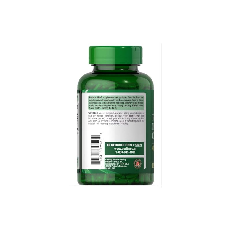 Puritan Pride Complejo Triple Magnesio 400mg 120 Cápsulas Rápidas