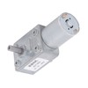 Double Shaft DC Gear Motor 25kg.cm 12mm Self Locking Reversible