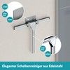 WEISSENSTEIN Shower Squeegee No Drilling – Squeegee Shower with Hook