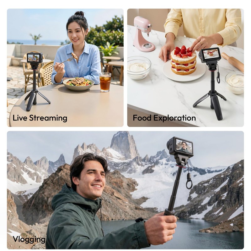 ULANZI MT99 Mini Tripod & Selfie Stick for DJI Osmo
