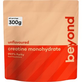Beyond Creatine Monohydrate Powder, 99.9% Pure Micronised, Unflavoured, Vegan Friendly, 300g, 60 Servings, Muscle Support