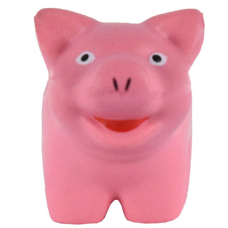Novelty Giant Stress Relief Squeezable Foam Pink Pig