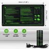 Hyindoor 2 Pack Seedling Heat Mat Heated Propagator Durable Waterproof