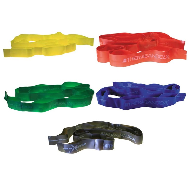 Seraband CLX 9 Loop Weak (Yellow) Elastic Resistance Exercise Equipment