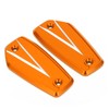 2pcs Front Brake Reservoir Cylinder Cover Cap Replacement for Suzuki
