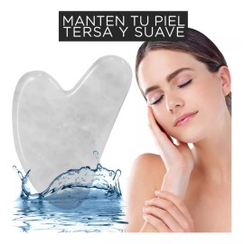 Molin Gua Sha Facial Piedra Blanca Masaje Gua Sha Facial Piedra Blanca Masaje