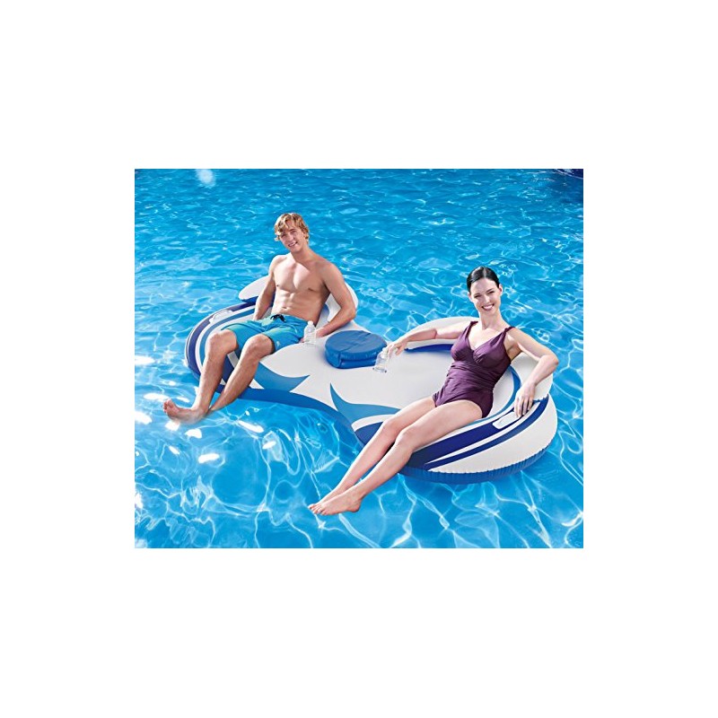 Summer Waves 100"x48" 2 Person Cooler Lounge