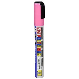 Zig Posterman Waterproof Marker - 6mm Chisel Point - Pink