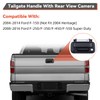 DEAL New 1pc Truck Bed Textured Blk Built-In Rear View