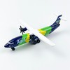 WngAur Die-Cast Propeller Airplane Model – Alloy Plane with Rolling