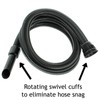 Spares2go Complete Wet & Dry Extra Long Hoover Hose for