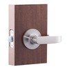 Copper Creek EL1220SS Erin Passage Door Lever, Satin Stainless
