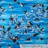 Oasis Fabrics BonEful Fabric FQ Cotton Quilt Blue Red White