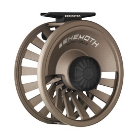 Redington Behemoth Fly Fishing Reel, Multipurpose Fly Reel for Freshwater and Saltwater, Large Arbor and Adjustable Drag, Bronze, 5/6