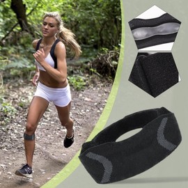 Brace Knee Strap,Knitted Knee Support Strap Band for Sports - Stabilizer Band Jumpers Workout Knee Protector for Skating, Skateboarding, Basketball