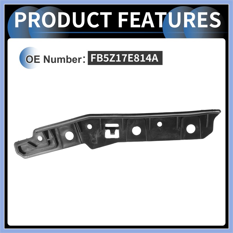 PARSLUCK Bumper Support Bracket, Right Side Front Bumper Retainer Bracket