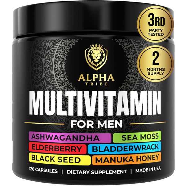 Alpha Tribe Alpha Tribe Multivitamin for Men with Sea Moss,