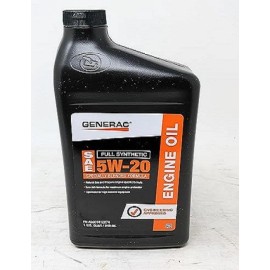 Generac A0001412874 Generac Synthetic Motor Oil 5W-20 SN Quart Bottle - 10kw 26kw 3Pack