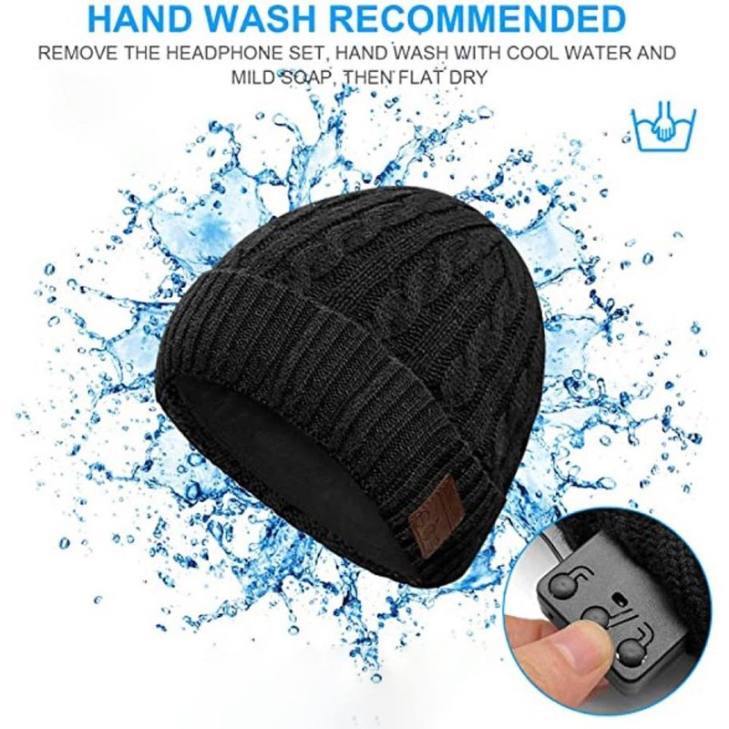 3 in 1 Bluetooth 5.0 Music Beanie Set Winter Hat