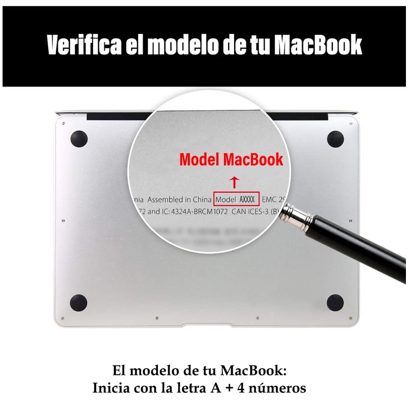 TECHNA Protector de Teclado en ESPAÑOL para MacBook Air 13