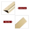 sourcing map Aluminium Hollow Scale Ruler 15 cm Metric Triangular