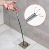 LOGJAM 2 Pcs Drain Snake Hair Clog Remover, Flexiable Grabber
