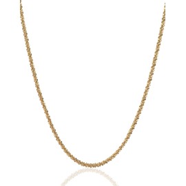 GREG Women's Necklace, Hypoallergenic, Surgical Stainless Steel, Nickel Free, K18GP, 18K Gold Coating