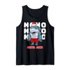 Santa Jaws Shark Funny Christmas Shirts Christmas Hawaiian Tank Top,