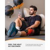 CooCoCo Red Light Therapy Knee Massager with Heat, 660nm &