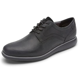 Rockport Men's Garett Plain Toe Oxford, Black, 11