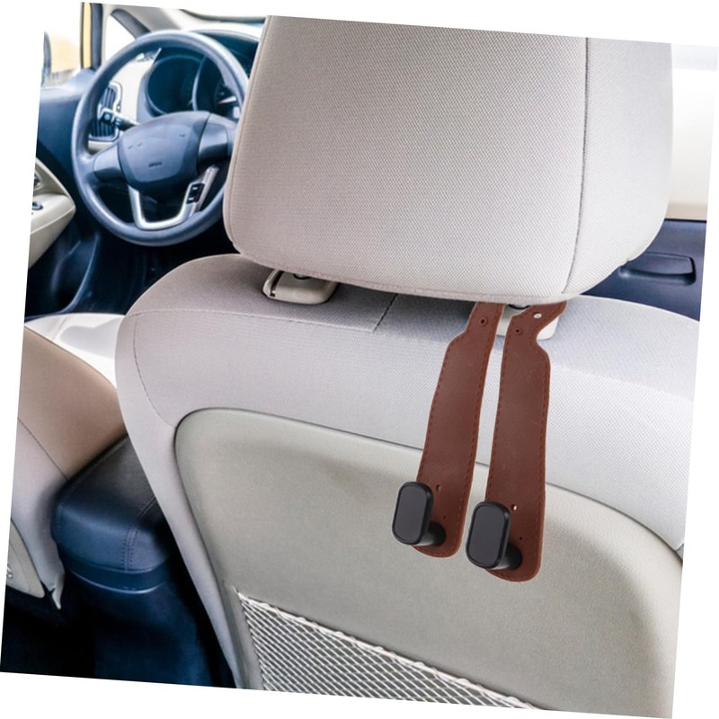 ULTECHNOVO Car Seat Headrest Hook Phone Holder Car Mount Hidden