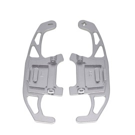 Joygowe Steering Wheel Paddles Shifters Extensions Compatible With Volkswagen Golf MK7 Polo GTI/GTD/GTE/R R-line Passat Scirocco(Silvery)