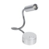 AC85-265V 3W Cool White LED Reading Study Bed Lamp With