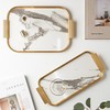 Casamia Marmo Rectangular Tray Large, Marmo Rectangular Tray-Large- / 까사미아
