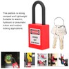 10 Sets Safety Padlock, Insulated Padlocks, Dustproof Nylon Padlocks, Electric