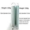 Replacement Trampoline Springs Trampoline Spring 10.2 inch/260mm(Wire diameter-4mm-2pack)