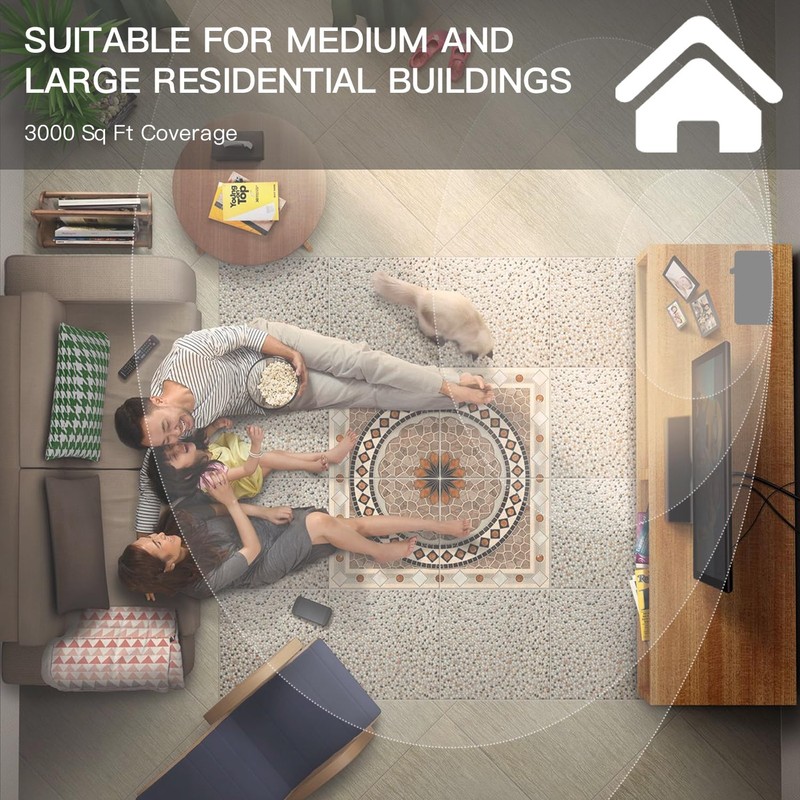 Namste Smart Waterless Diffuser HVAC Scent Machine with Clock &