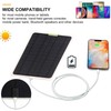 Mini Solar Panel Kit 22W With Bracket 12V OBD Battery