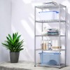 Mix.Home 14" W x 30" L Chrome Wire Shelf. Heavy-Duty