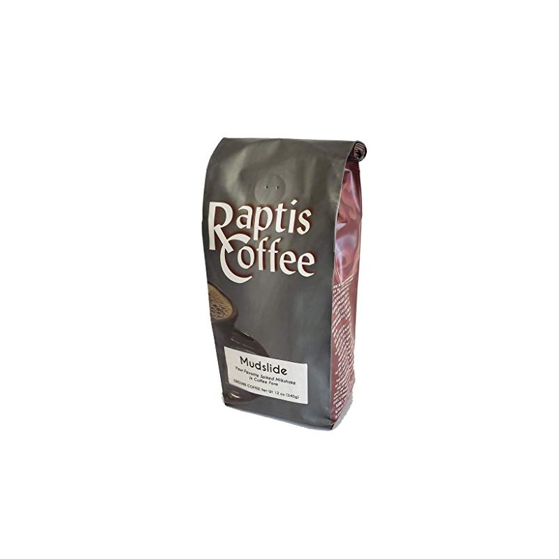 Raptis Coffee Roasters Mudslide Ground Coffee 12oz bag